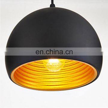Modern Style New Design Aluminum & Black Hanging Round Ball Pendent Light photo-6