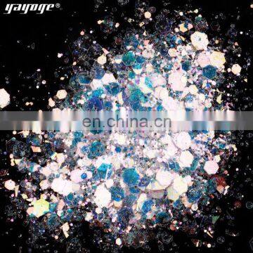 2020 Mix Colors Glitter Nail Art Decoration Powder For Nail Glitter 7Boxes Snowflake Sequins Art Decoration photo-3
