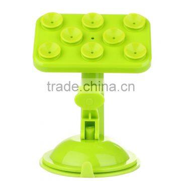 360 Rotation Universal 8 Colored Sucker Cup Windshield Suction Mount In-car Cell Phone Holder