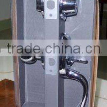 8501-K87-CP:Solid Brass Big Handle lockset
