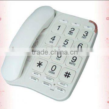 telephone for old people with big buttons and speaker