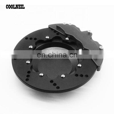 Universal Brake Disc Style Ashtray Universal Aluminum Alloy Car Fashion Creative Car Ashtray photo-5