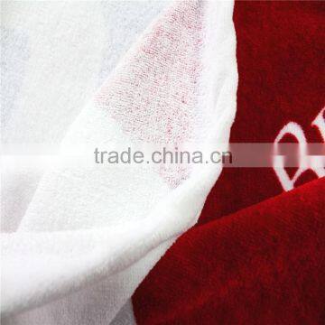 2016 New 100% Cotton Velour Reactive Printed Beach Towel