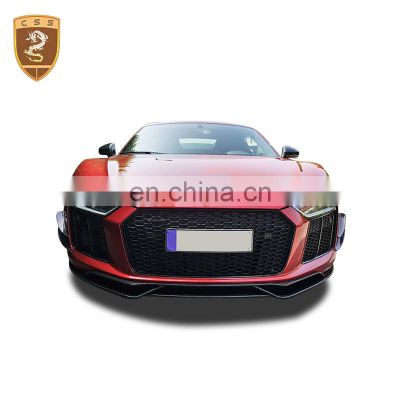 carbon fiber front lip for audi r8 capristo style 2016 year