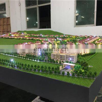 New Made Scale Project 3d Model Display for Master Villas
