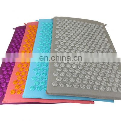 Removable outer cover and custom designed best meditation acupressure yoga mat