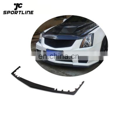 PU Black Primer Front Bumper Lip Spoiler for Cadillac CTS-V