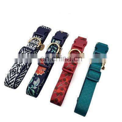 Accept Custom Pattern Dog Collar Nylon Dog Collar High Quality Personalized Dog Collar photo-4