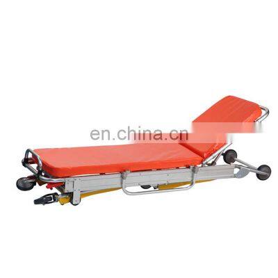 China Supplier Aluminum Alloy Folding Ambulance Stretcher for Hospital photo-4
