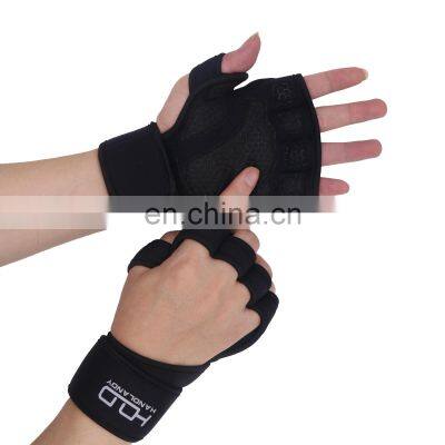 HANDLANDY Full Palm Protection Extra Grip Basic Gym Exercisee Training Men Women Weightlifting Gloves