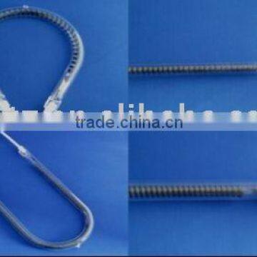 carbon fiber heater tube and quartz heating element