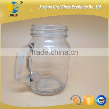 120ml Small Glass Mason Jar With Holder for Liquid photo-2
