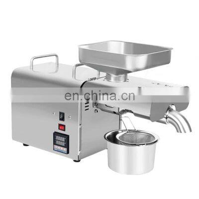 2019 new stainless steel oil press / domestic commercial oil press temperature control for peanut ,soya bean ,groundnut  price