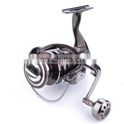 Amazon 1000-7000 Новый дизайн 13+1 BB Двухподшипниковая система, бесшовный металлический спиннинг-моток для морской воды photo-2