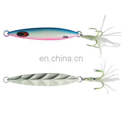 Yajie Sea Fishing Slow Jigging Lure Metal Artificial  BaitShore Fishing Hook