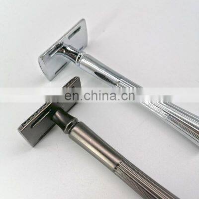 High Quality Men's Safety Shaving Razor Wholesale Hotsale Double Edge Blade Stainless Steel Men Personal Care Zinc Alloy photo-4
