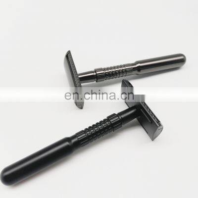 Factory Low Price Safety Razor Resin Rainbow Razor Metal Double Edge photo-4