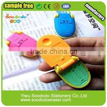 Latest Promotional Mini Novelty Mobile Phone Eraser For Children