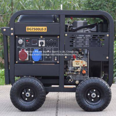 Hot Sale for Home/Outdoor Use Dualpower diesel generator with Electric Starter, Ce Euro V, EPA