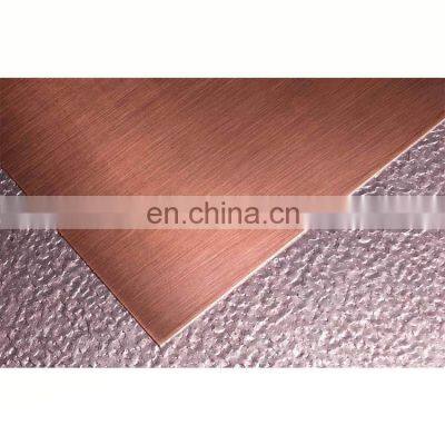 Red Pure C36000 Polished Copper Bond Earth Plate