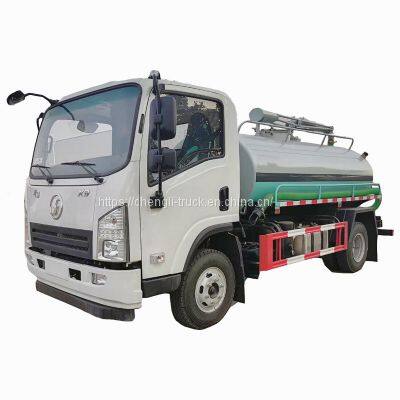 Septic tank truck sewage suction 5cbm Shacman 4x2 portable toilets vacuum truck