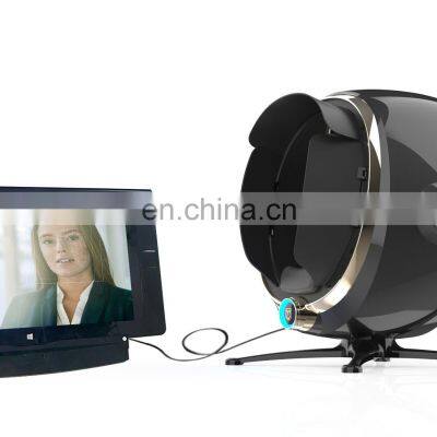 Sales Portable Aesthetic 3d Mirror Facial Skin Scanner Face Visia Skin Analyse Digital uv Light Facial photo-3
