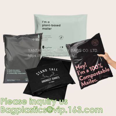 100% Recycled Compostable Mailer Bag Poly Mailers With Eco Friendly Packaging Envelopes Supplies Mailing Bags photo-2