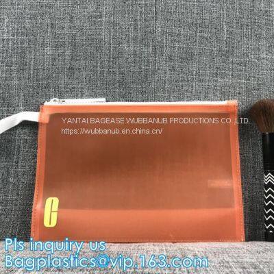 Matte Frosted Slider Zipper Bag Packing Storage Pouches Resealable Clothing / Cosmetics / Travel Suits / Promotional pa photo-4