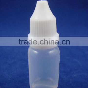 LDPE tamper proof mini eye dropper bottles