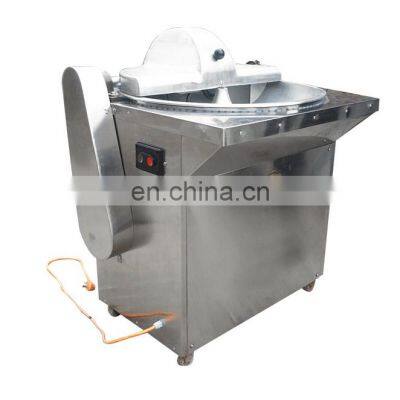 high efficiency vegetable chopper chopping machine for canteen sausage cutter horizontal food cutting machine