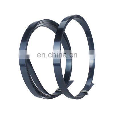 manufacture in china ck10 sk5 g550 dx51d 65mn 15mm hot rolled gi galvanized steel strapping blue spring carbon steel coil strip