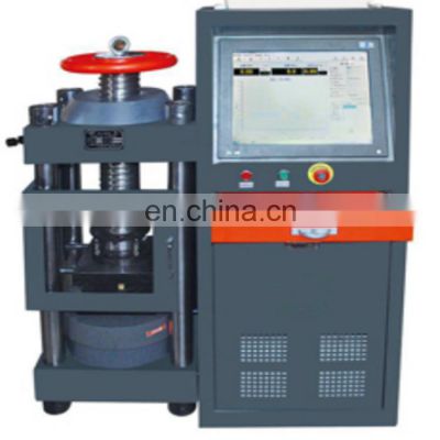 YAW-2000 Computer Control Brick And Cement Concrete Hydraulic Compression Testing Machine