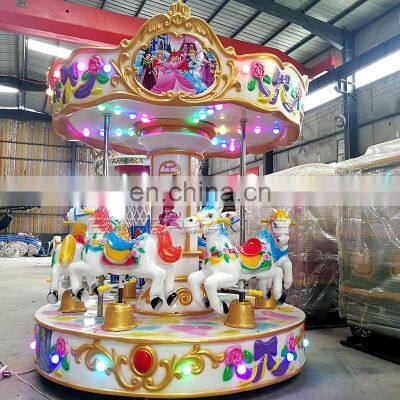 Theme Park Attractive Mini Carousel Cheap Carousel Merry go Round for Sale photo-2