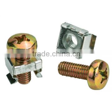 Cabinet caged Screw Nut m6x16