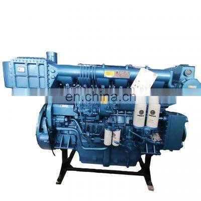 X6170 Series Water Cooling 540hp 1200rpm Weichai 300-735kw Marine Diesel Engine X6170ZC540-2