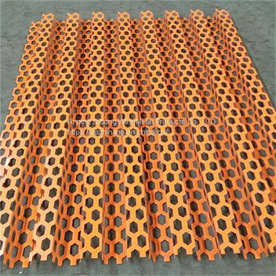 Stainless Steel Round Hole Plate Galvanized Steel Plate Punching Net