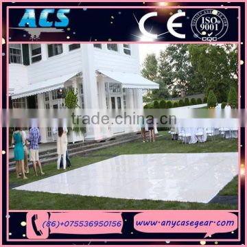 ACS Poratable dance floor, cheap wooden dance floor with aluminum ramp for sale