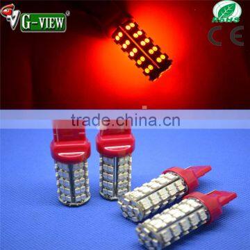 Car led light car wheel led light battery powered led strip lights for cars T20 68SMD 1210 7440/7443 led indicator light