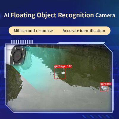 Bova technology floating object identification algorithm surface garbage monitoring and early warning system