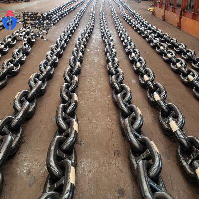 Floating Offshore Wind Power Generation Mooring Chain R4-142mm