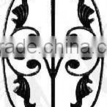 GYD-15Ba079 Simple Design Wrought Iron Aluminum Railing Prices