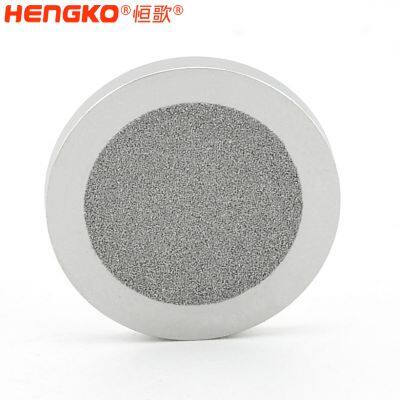 Hengko 0.1 to 90μ M Sintered Porous Metal Powder 316L Stainless Steel Filter Disc