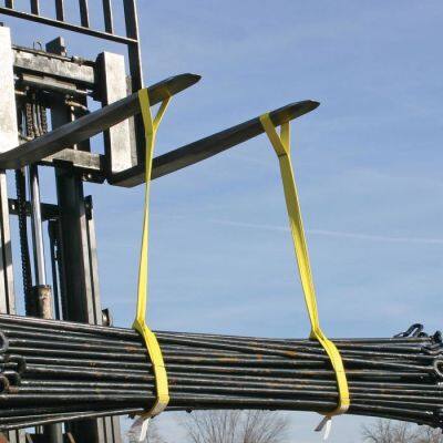 500kg One Way White Webbing Sling 1Ton Lifting Sling photo-5