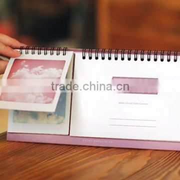 Chinese cheap paper promotional table calendar 2016