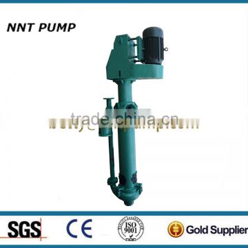 Submerged rubber slurry pump