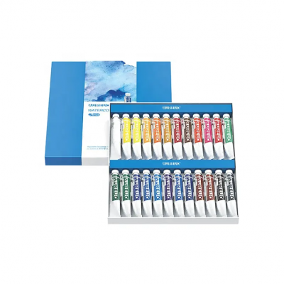 Water Based Paint Colour Set Artist Art Craft School Activity Acrylic Paints Set photo-2