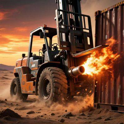 Forklift Rental on Weiqing East Road. 25-ton Crane Rental. Call This Number and We'll Arrive Promptly. photo-4