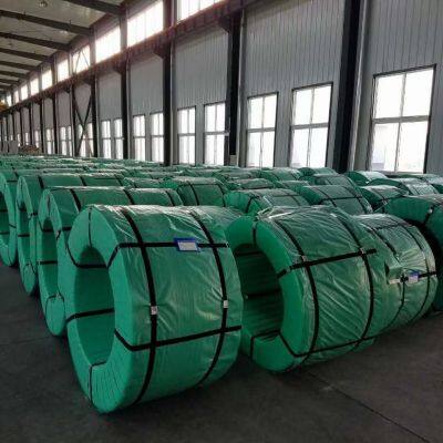 Non Galvanized Drawn Wire Steel Wire Rope Prestressed ISO Steel Strand