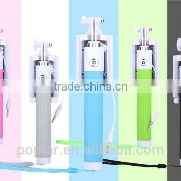 Poplar New products 2016 Selfie Stick Night Shot Self Artifact Selfie Stick Camera Monopod For xiaomi Yi