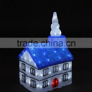 Designer best selling acrylic christmas lighting santa